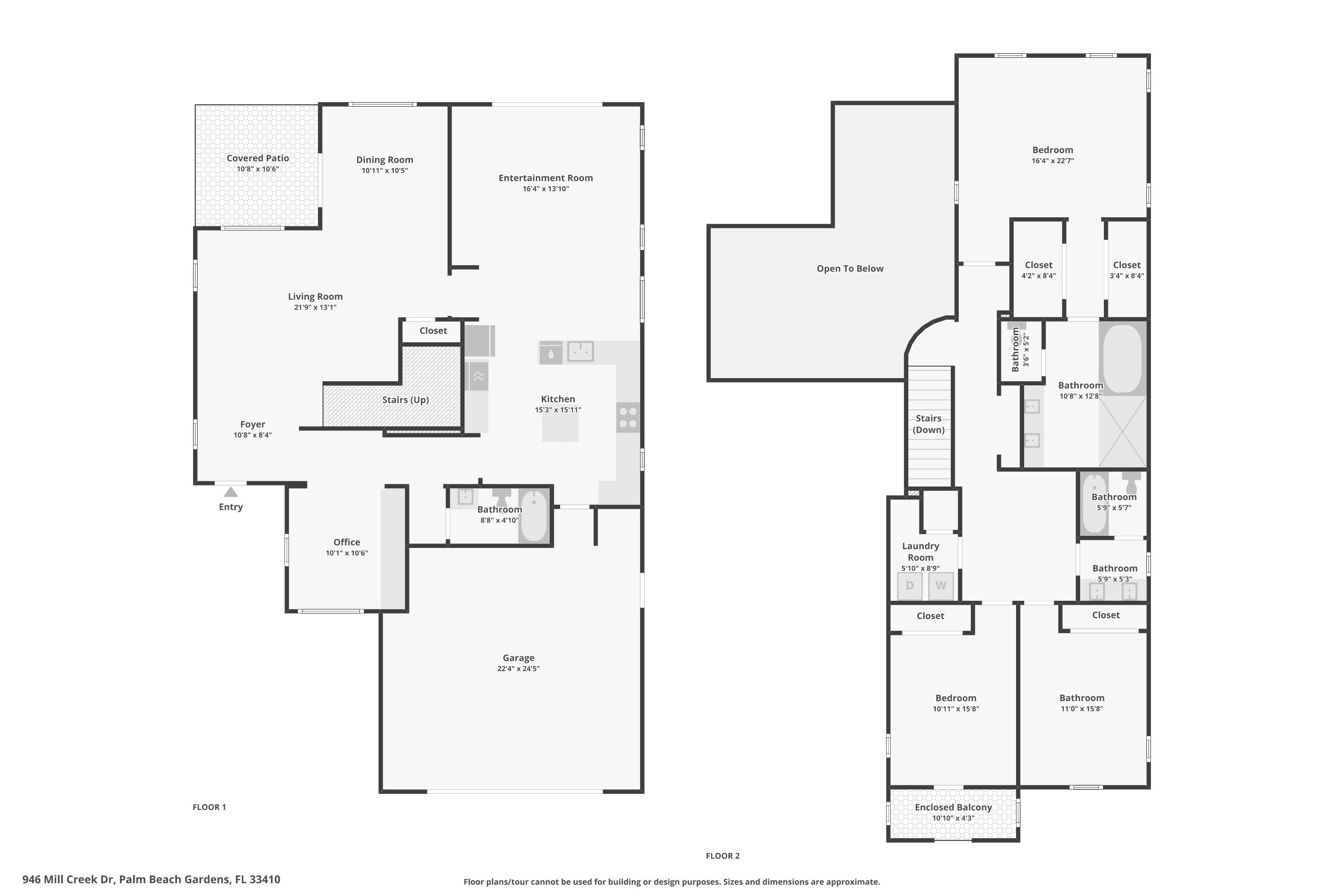 946 Mill Creek Palm Beach Gardens FL 33410 — thumbnail 3 of 73